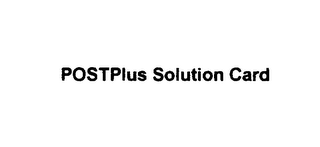 POSTPLUS SOLUTION CARD