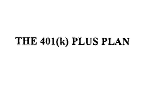 THE 401 (K) PLUS PLAN