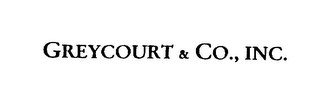 GREYCOURT & CO., INC.