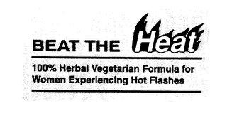 BEAT THE HEAT 100% HERBAL VEGETARIAN FORMULA FOR WOMEN EXPERIENCING HOT FLASHES