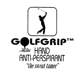 GOLFGRIP HAND ANTI-PERSPIRANT "THE SWEAT TAMER"