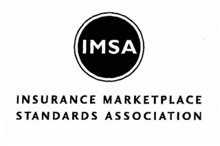 IMSA INSURANCE MARKETPLACE STANDARDS ASSOCIATION