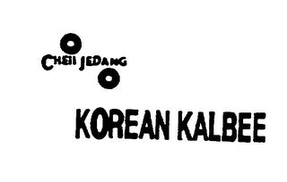 CHEIL JEDANG KOREAN KALBEE