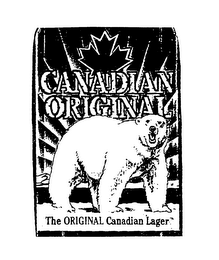 CANADIAN ORIGINAL THE ORIGINAL CANADIAN LAGER