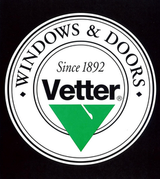 VETTER WINDOWS & PATIO DOORS 100