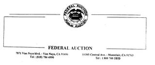 FEDERAL AUCTION PUBLIC AUCTION