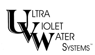 ULTRA VIOLET WATER SYSTEMS