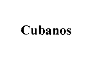 CUBANOS