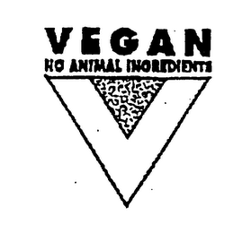 VEGAN NO ANIMAL INGREDIENTS