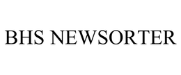 BHS NEWSORTER