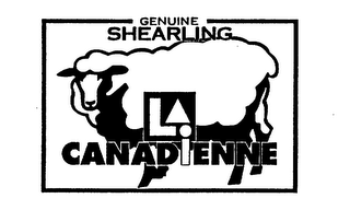 GENUINE SHEARLING LA CANADIENNE