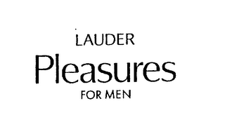 LAUDER PLEASURES FOR MEN