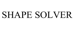 SHAPE SOLVER trademark
