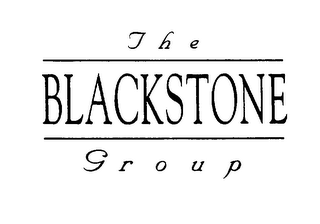 THE BLACKSTONE GROUP