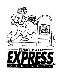 FIRST FOTO EXPRESS DELIVERY FIRST FOTO U.S. MAIL