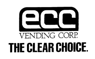 ECC VENDING CORP. THE CLEAR CHOICE.