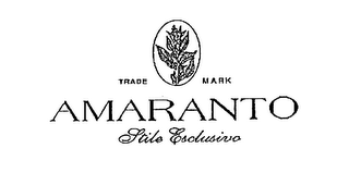 TRADE MARK AMARANTO STILE ESCLUSIVO
