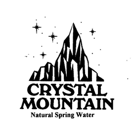 CRYSTAL MOUNTAIN NATURAL SPRING WATER