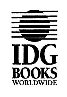 IDG BOOKS WORLDWIDE trademark