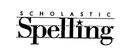SCHOLASTIC SPELLING trademark