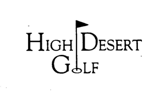 HIGH DESERT GOLF