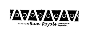 RUM ROYALE HANDMADE DOMINICAN REPUBLIC