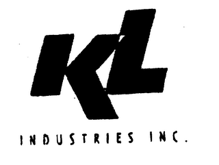 KL INDUSTRIES INC.