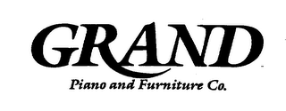 GRAND PIANO AND FURNITURE CO.