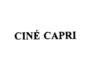 CINE CAPRI