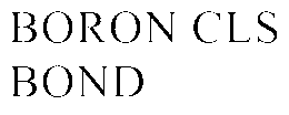 BORON CLS BOND
