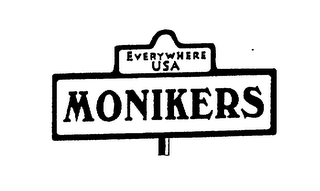 MONIKERS EVERYWHERE USA