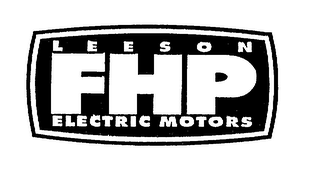 FHP LEESON ELECTRIC MOTORS