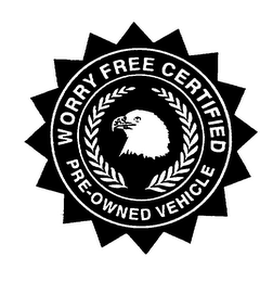 WORRY FREE CERTIFIED PRE-OWNED VEHICLE