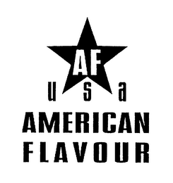 AF U S A AMERICAN FLAVOUR