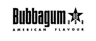 BUBBAGUM BG U S A AMERICAN FLAVOUR