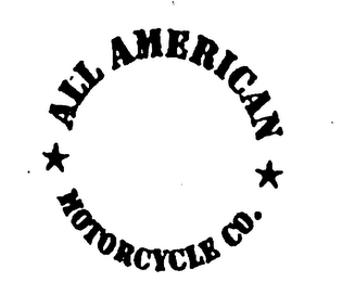 ALL AMERICAN MOTORCYCLE CO.