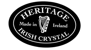 HERITAGE MADE IN IRELAND IRISH CRYSTAL