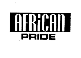 AFRICAN PRIDE