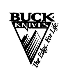 BUCK KNIVES THE EDGE. FOR LIFE.