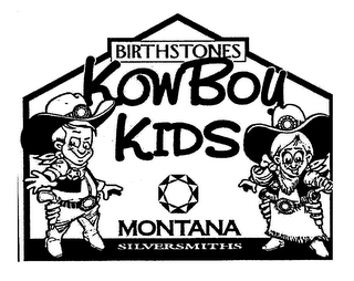 BIRTHSTONE KOWBOY KIDS MONTANA SILVERSMITHS