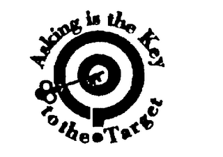 ASKING IS THE KEY TO THE TARGET