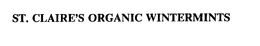 ST. CLAIRE'S ORGANIC WINTERMINTS