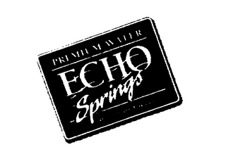 PREMIUM WATER ECHO SPRINGS 100% PURE CANADIAN