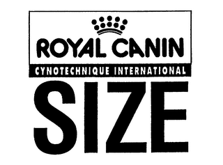 ROYAL CANIN CYNOTECHNIQUE INTERNATIONALSIZE