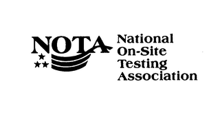 NOTA NATIONAL ON-SITE TESTING ASSOCIATION