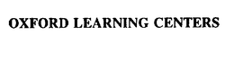 OXFORD LEARNING CENTERS