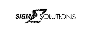 SIGMA SOLUTIONS