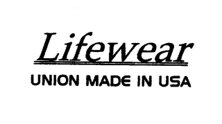 LIFEWEAR UNION MADE IN USA