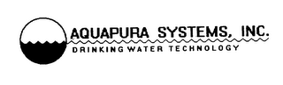 AQUAPURA SYSTEMS, INC. DRINKING WATER TECHNOLOGY