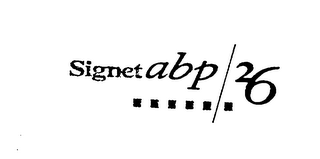 SIGNET ABP 26